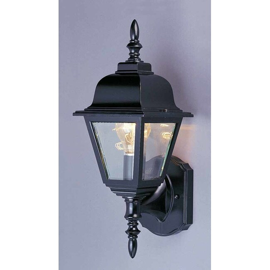 Volume Lighting 1 Light 16.5" Height Outdoor Wall Sconce with Clear