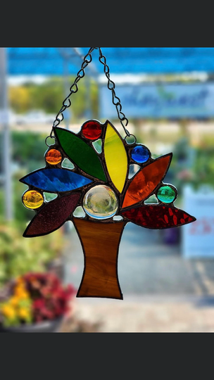 Colorful Tree Of Life Suncatcher