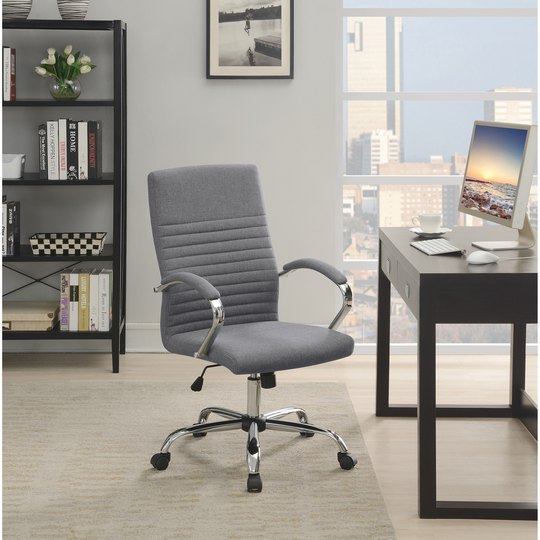 Caprio Chrome Adjustable Desk Chairs