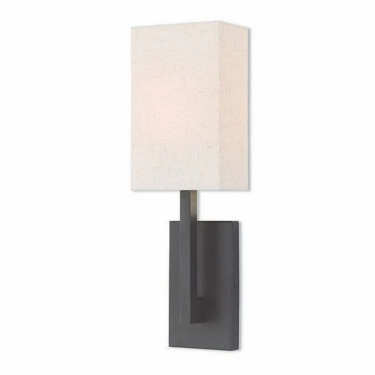 Livex Lighting 42423-07 Hayworth Bronze Steel 1-light Wall Sconce
