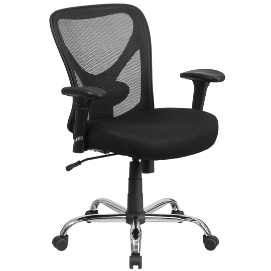Big & Tall 400 lb. Rated Mesh Swivel Ergonomic Task Office Chair