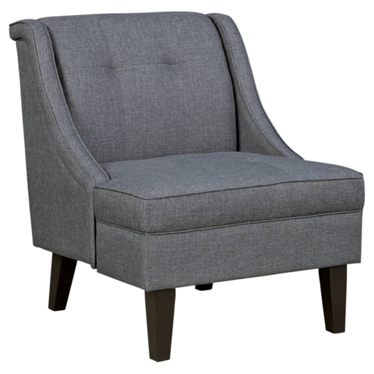 Calion Gunmetal Accent Chair