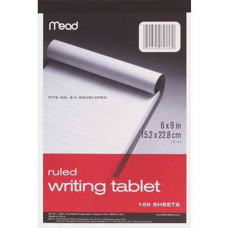 Wholesale Notepads: Discounts on Mead Mead Plain Writing Tablet MEA70102