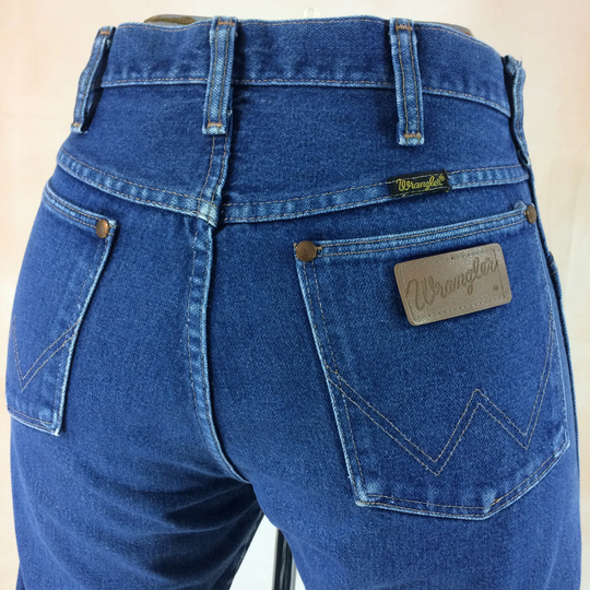 Size 29/30 Wrangler Vintage Western Jeans High Waisted 80's Cowboy Boyfriends Mom Rodeo Riders Made in Usa