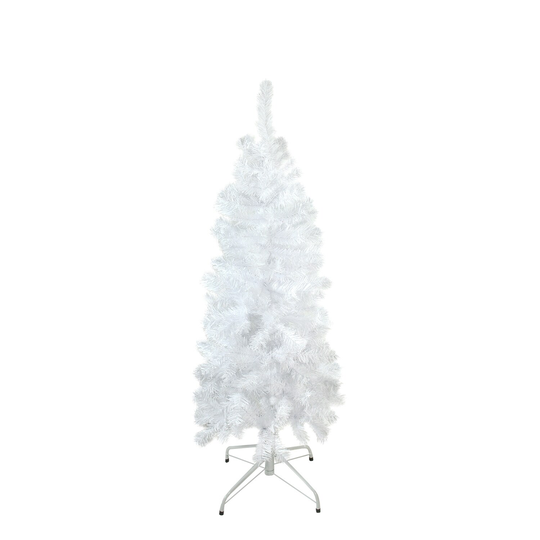 4.5' Pencil White Winston Pine Artificial Christmas Tree - Unlit - 4.5 Foot