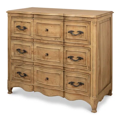 Monsieur Solid Wood 3 - Drawer Accent Chest
