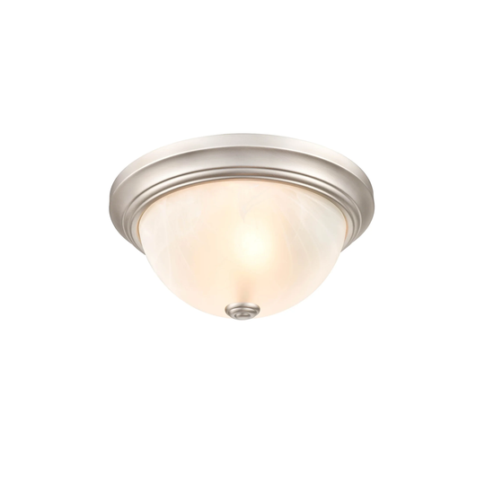 Millennium Lighting Metal 2 Light Flush Mount Ceiling Fixture in Multiple Finishes - N/A