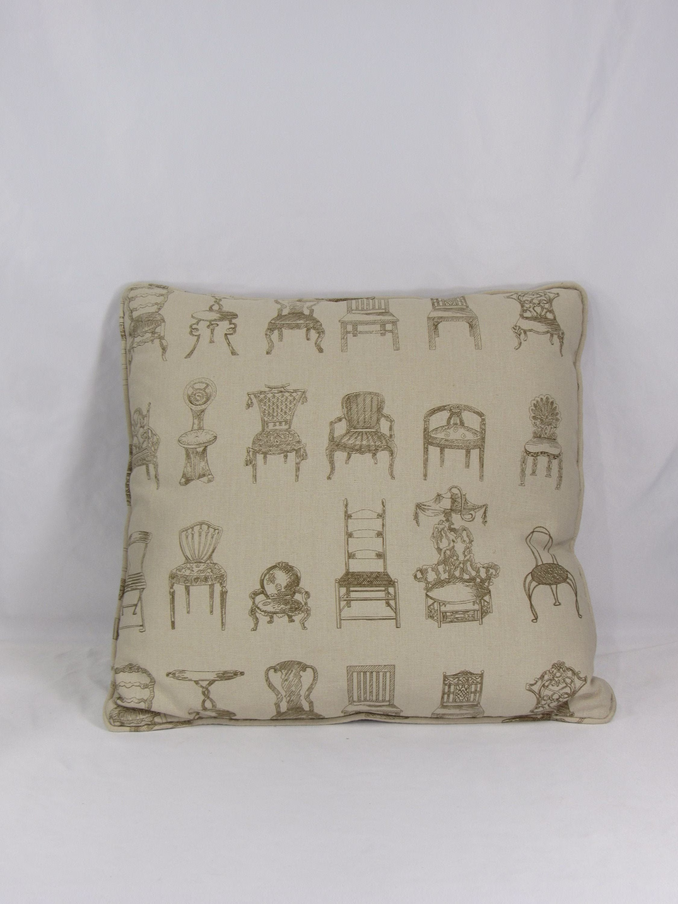 Chair Pattern Pillow - Sale