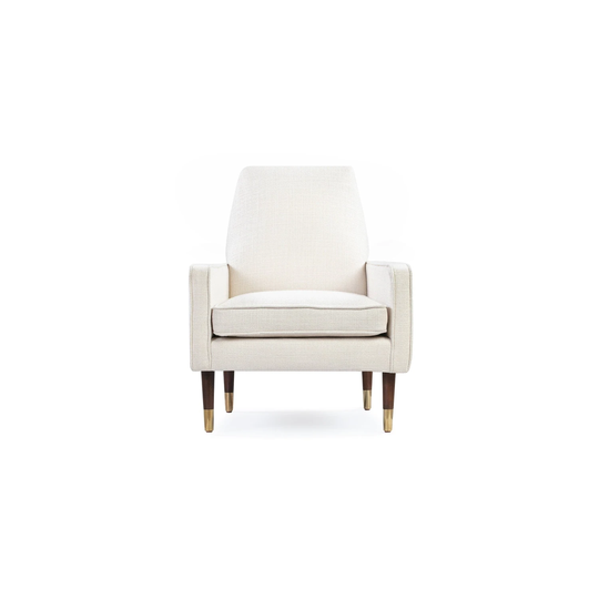 Kardiel Mid-Century Draper 27" Chair - Width 27.2" x Depth 33.5" x Height 35.8"