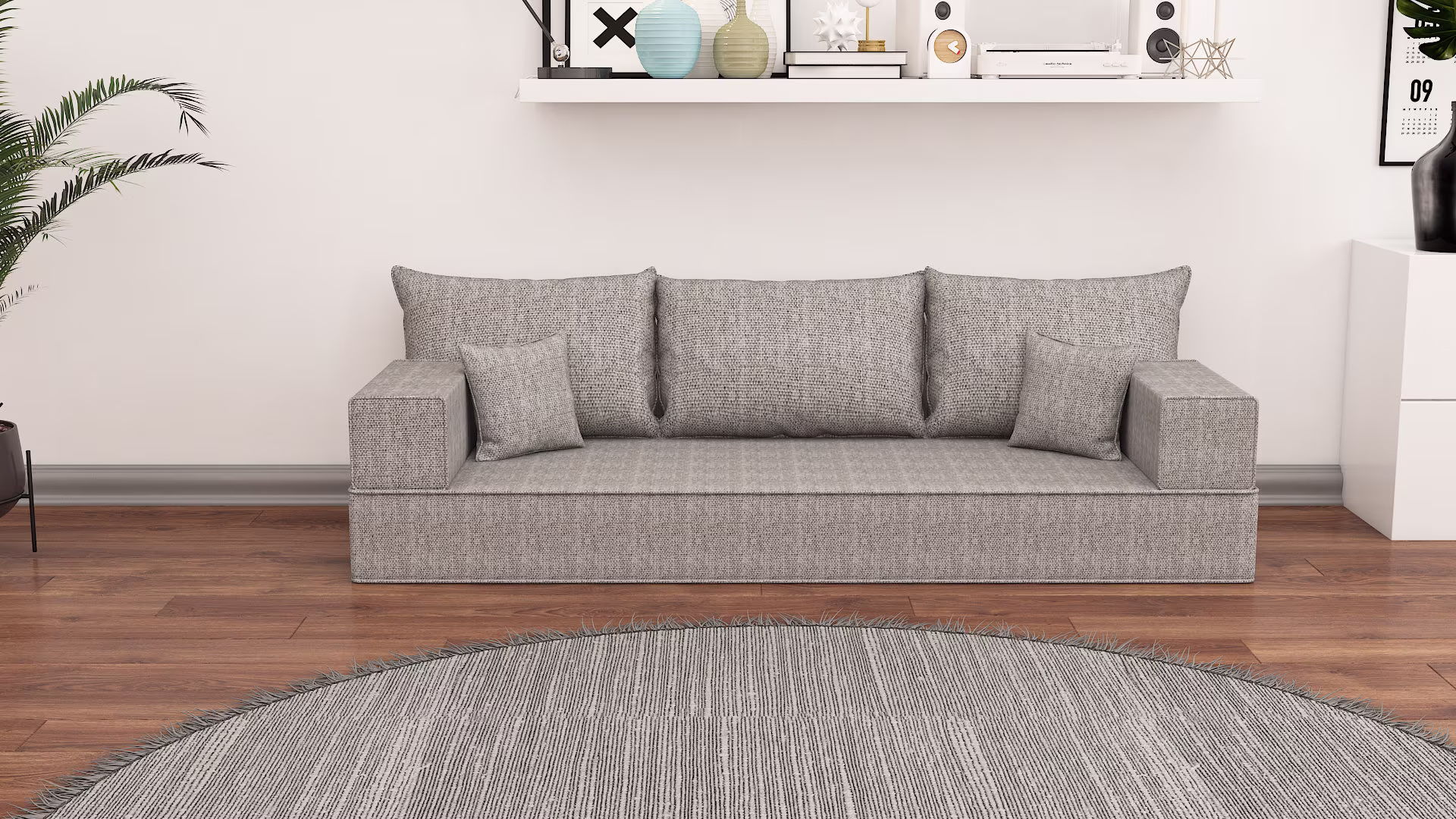Linen 8" Color K039 Sofa Set | Ikea Sofa, Sectional Floor Cushions, Bench Cushion, Modular Loveseat Cover