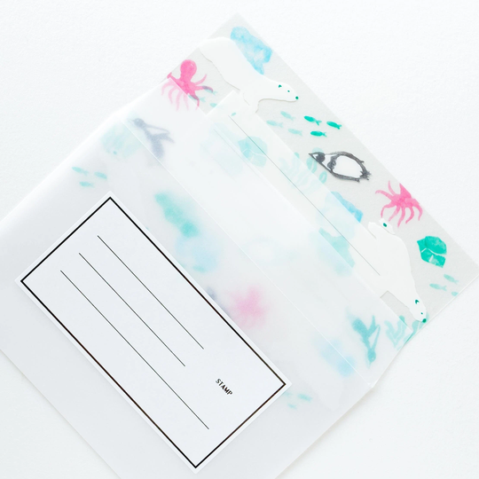 Transparent Letter Set - Kohaku "Polar"