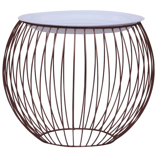 vidaXL Coffee Table Gold ? 16.1"