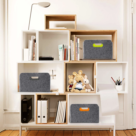 Felt Book Storage Bins, Storage Bin, Storage, Home Bins, Toy Bins, Clothes Bins, Storages, Storage, Storage Bin