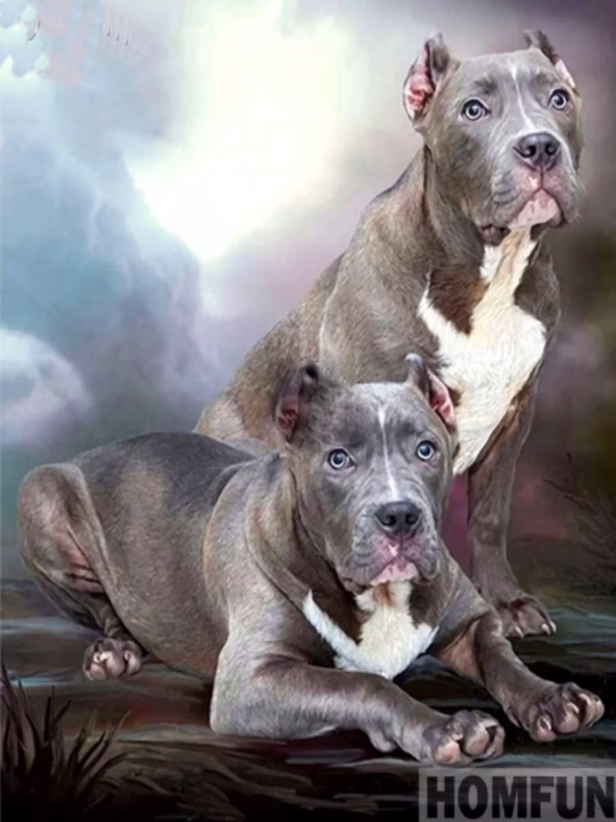 Cane Corso Portrait Of Strength Diy 5D Diamond Painting Kit Full Square & Round Drill