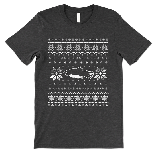 Platy Christmas Shirt. Platies Ugly Xmas T Shirts. Fish Owner Gift Idea