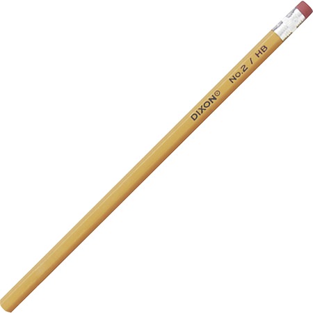 Wholesale Wood Pencils: Discounts on Dixon Woodcase No.2 Eraser Pencils DIX14412