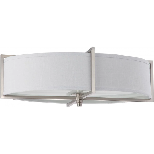 Nuvo Portia 6 Light Oval Flush