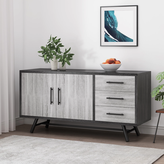 Hulbert Faux Wood Sideboard by Christopher Knight Home
