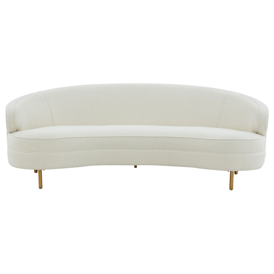 SAFAVIEH Couture Primrose Curved Sofa - 89 IN W x 44 IN D x 33 IN H