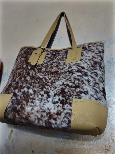 Gift For Her, Leather Handbags, Leather Tote Bags, Leather With Maasai Beads, Handmade Cow Handbags, Bags & Purses