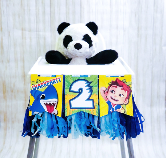 Sharkdog High Chair Banner