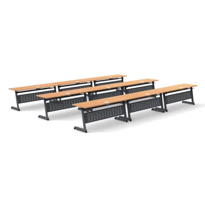 18 Person Training Meeting Seminar Tables Set