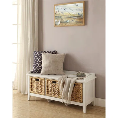 Suzi Drawer Storage Bench