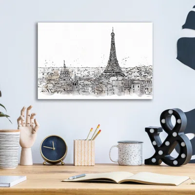 Skyline Sketches II by Anne Tavoletti - Unframed Graphic Art