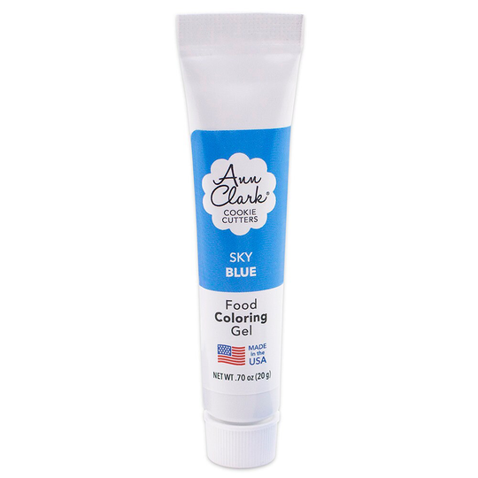 Sky Blue Food Coloring Gel, Ann Clark .70 Oz | 20 G, Gel Color