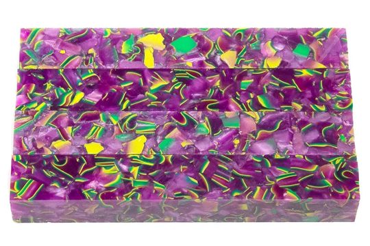 Handturned, Diamond Painting Pen, Purple, Green, Yellow, Bourbon Burst, Sparkle, Swirl, Stylus Acrylic