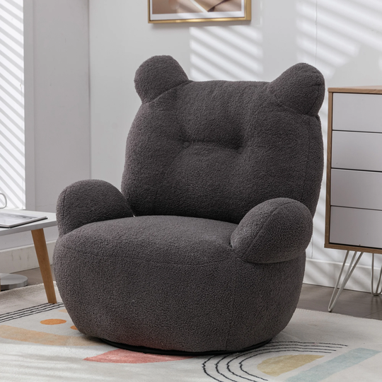 360 Degree Swivel Barrel Chair for Living Room