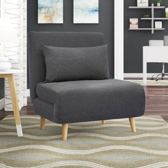 Convertible Chair Sleeper That Offers A Unique Comfort Both As For Small Living Spaces