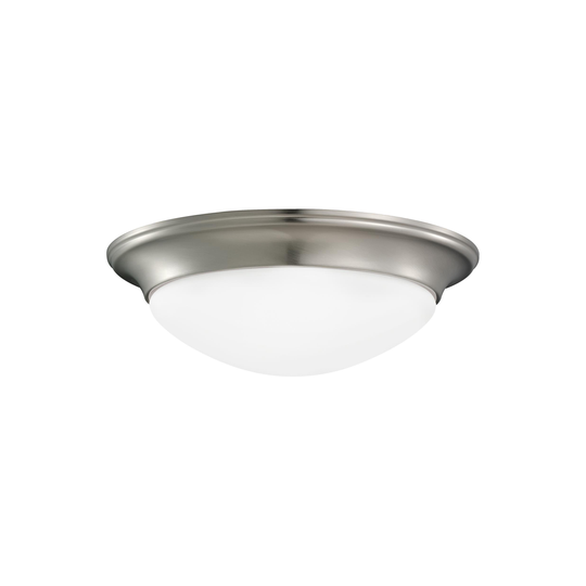 Sea Gull Nash 3 Light Brushed Nickel Ceiling Fixture