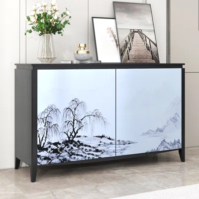 61" Wide 2 Drawer Sideboard