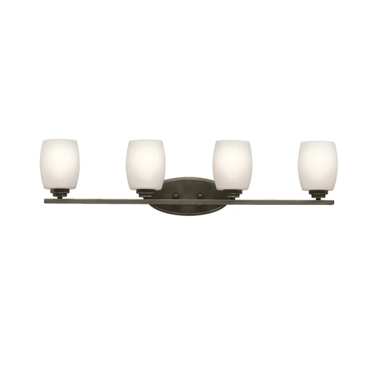 Kichler Lighting Eileen Collection 4-light Olde Bronze LED Bath/Vanity Light