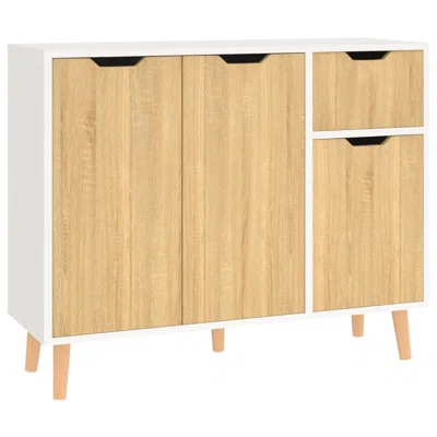 Corrigan Studio® Sideboard Black 39.4"X11.8"X41.3" Chipboard