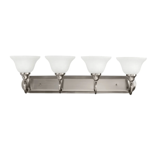 Kichler Lighting Stafford Collection 4-light Antique Pewter Bath/Vanity Light