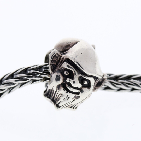 Authentic Trollbeads Sterling Silver 11427 Elf Bead Retired