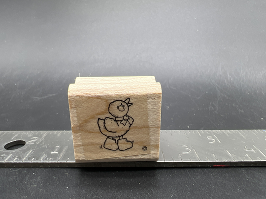 Duckling Rubber Stamp Used View All Photos