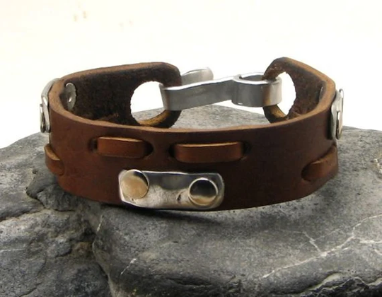 Leather Bracelets, Mens Jewelry, Accessories, Men Leather Gift, Birthday Gift For Men, Boyfriend