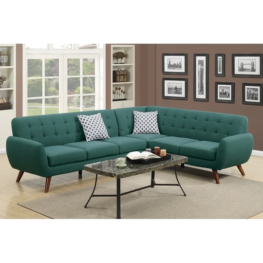 2 Piece Sectional Sofa in Laguna