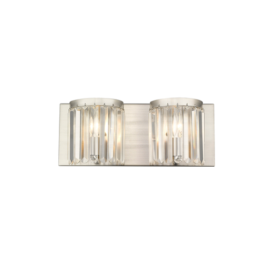 Livex Lighting Ashton Brushed Nickel 2-light Bath Vanity - Brushed nickel