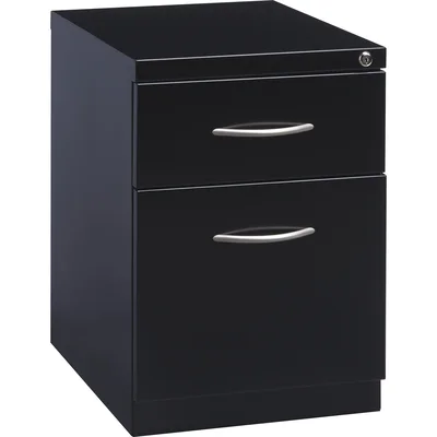 Lorell Premium Mobile Bf Pedestal File-Black