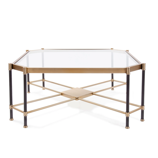 Graham Brushed Brass Coffee Table