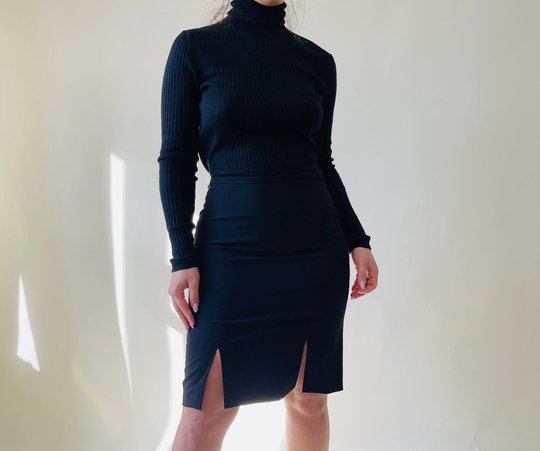Hugo Boss Black Pencil Skirt