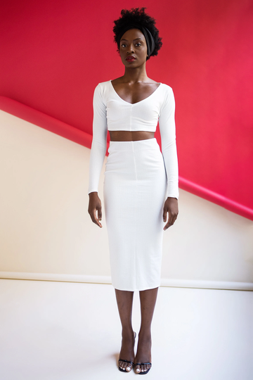 Chi Pencil Skirt Set