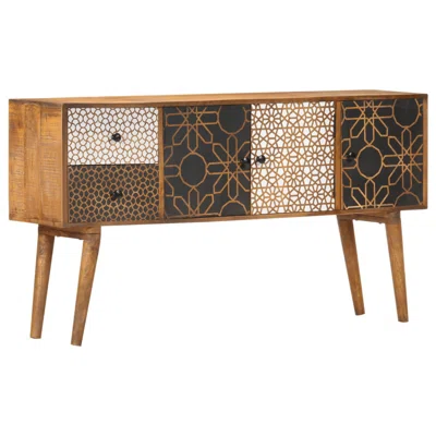 Woodinville 51.2" Wide 2 Drawer Mango Wood Sideboard