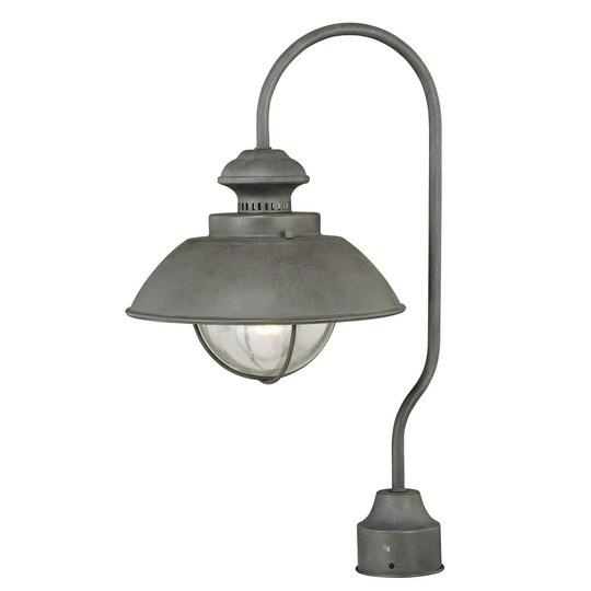Vaxcel Lighting Harwich Single Light 21" Tall Post Light with Clear