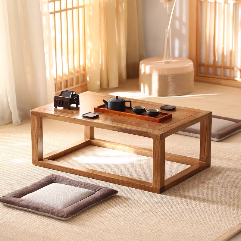 Japanese Style, Tatami, Tea Table, Windowsill, Household, Floating Window, Small Low Square Customized