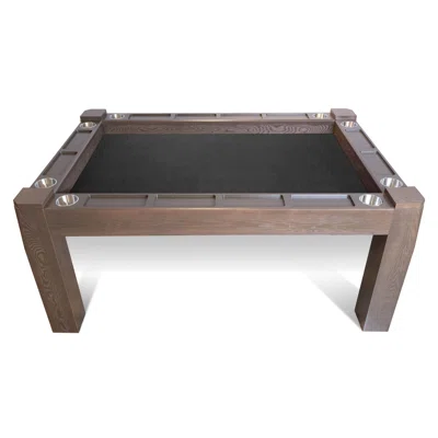 Game Theory Tables 72" 8 - Player Walnut Card Table